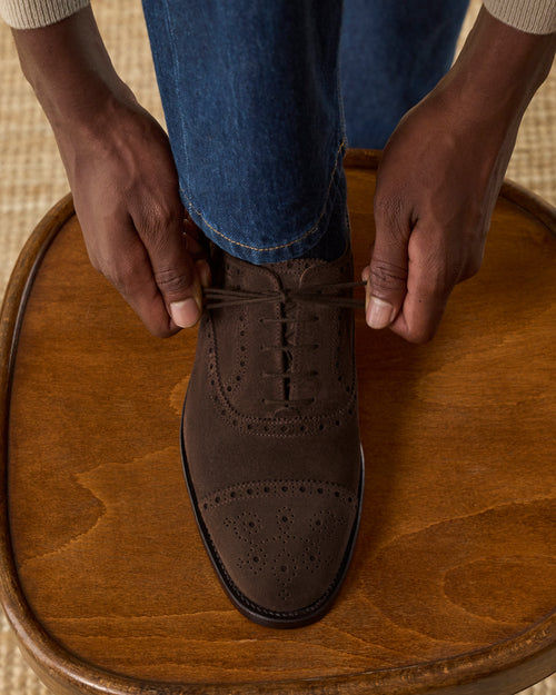 Men's suede Oxford shoes | Velasca Men's suede Oxford shoes | Velasca