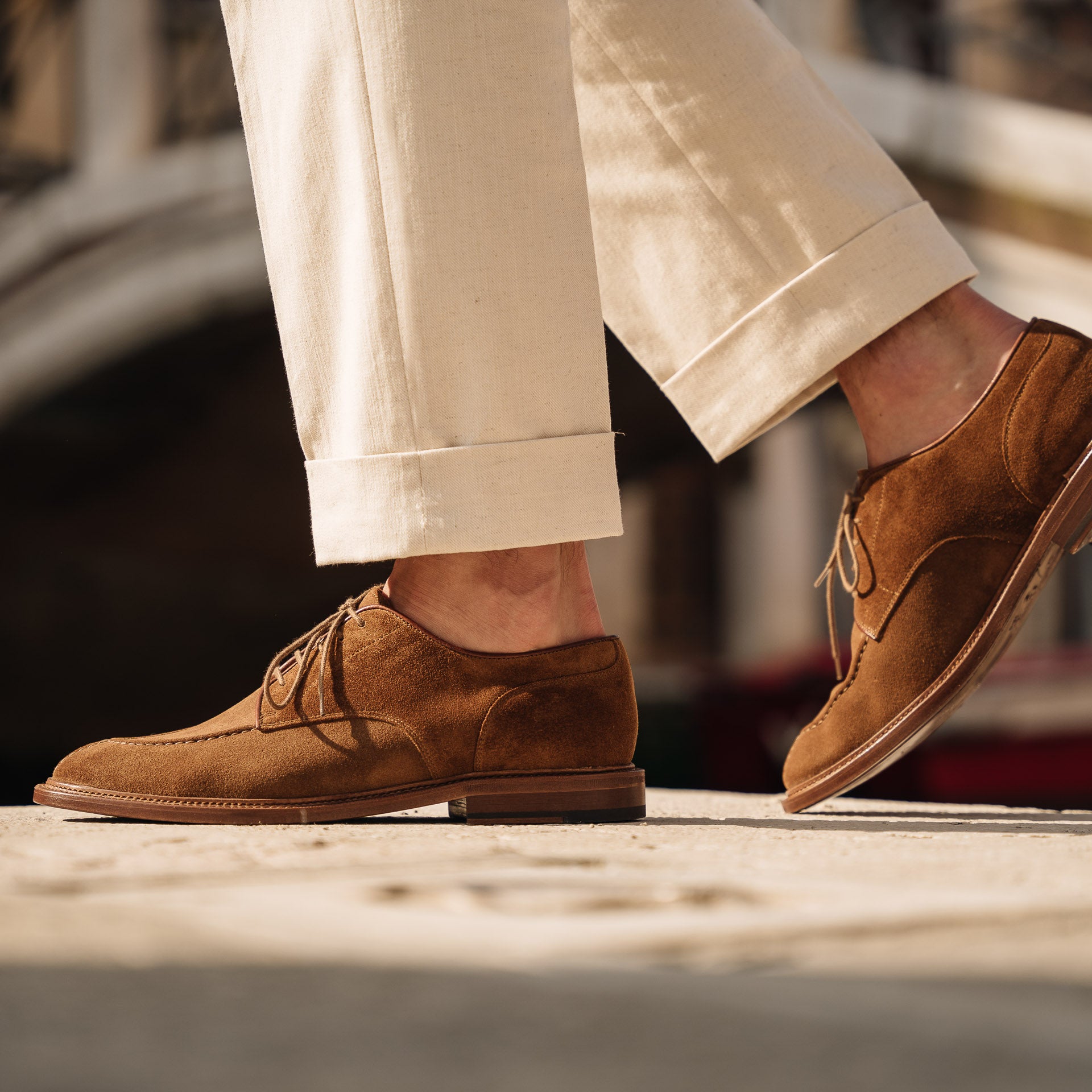 suede dress shoes Men's suede summer Derby shoes