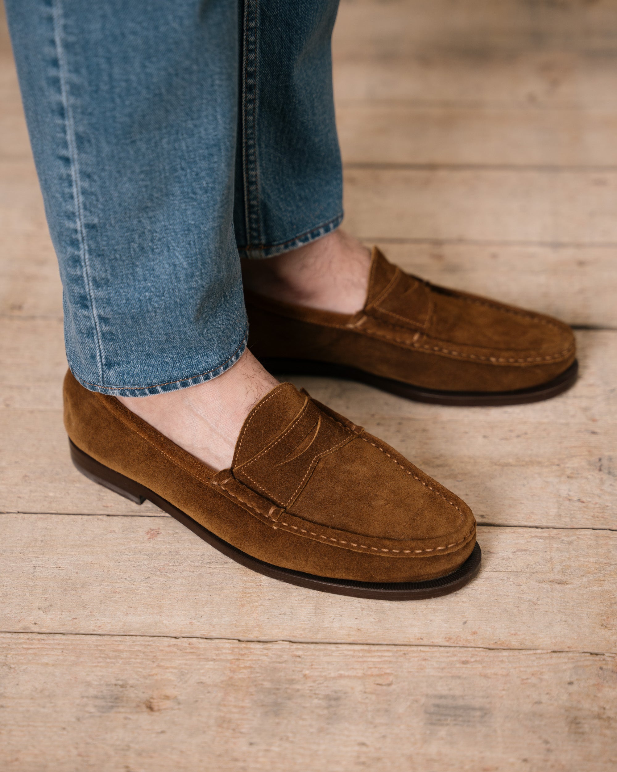 【新品】 26cm Skate Loafer Suede Brown 即完売 VANS（ヴァンズ） 【並行輸入品】バンズ スケート ローファー スエード