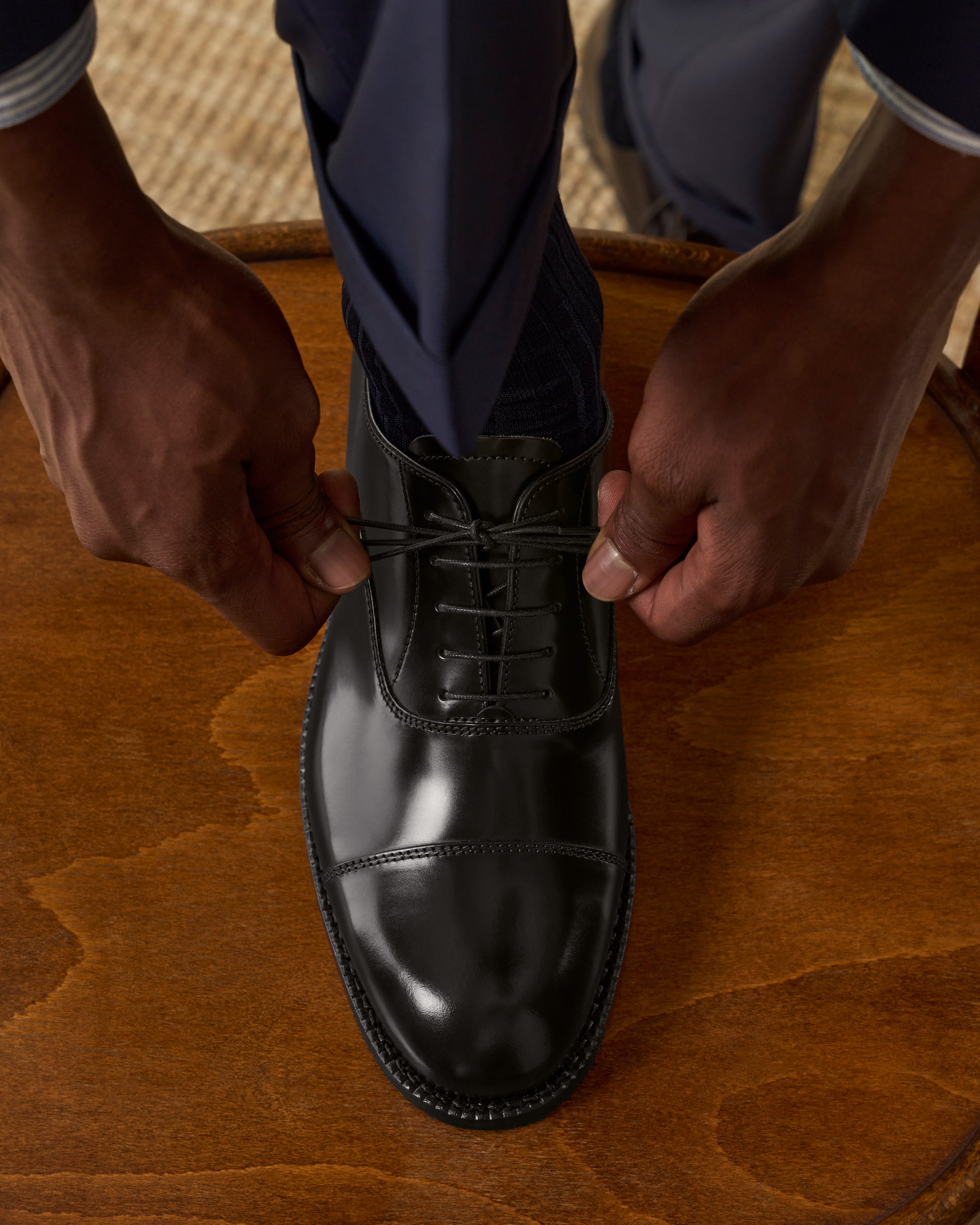 Men's Goodyear leather Oxford shoe Velasca - Main Image