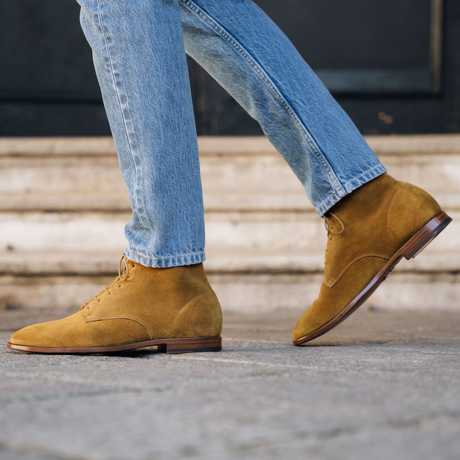 Cotton lace suède op　yilon 80cm Thin Waxy Cotton Laces (4-5 eye) | NPS Solovair