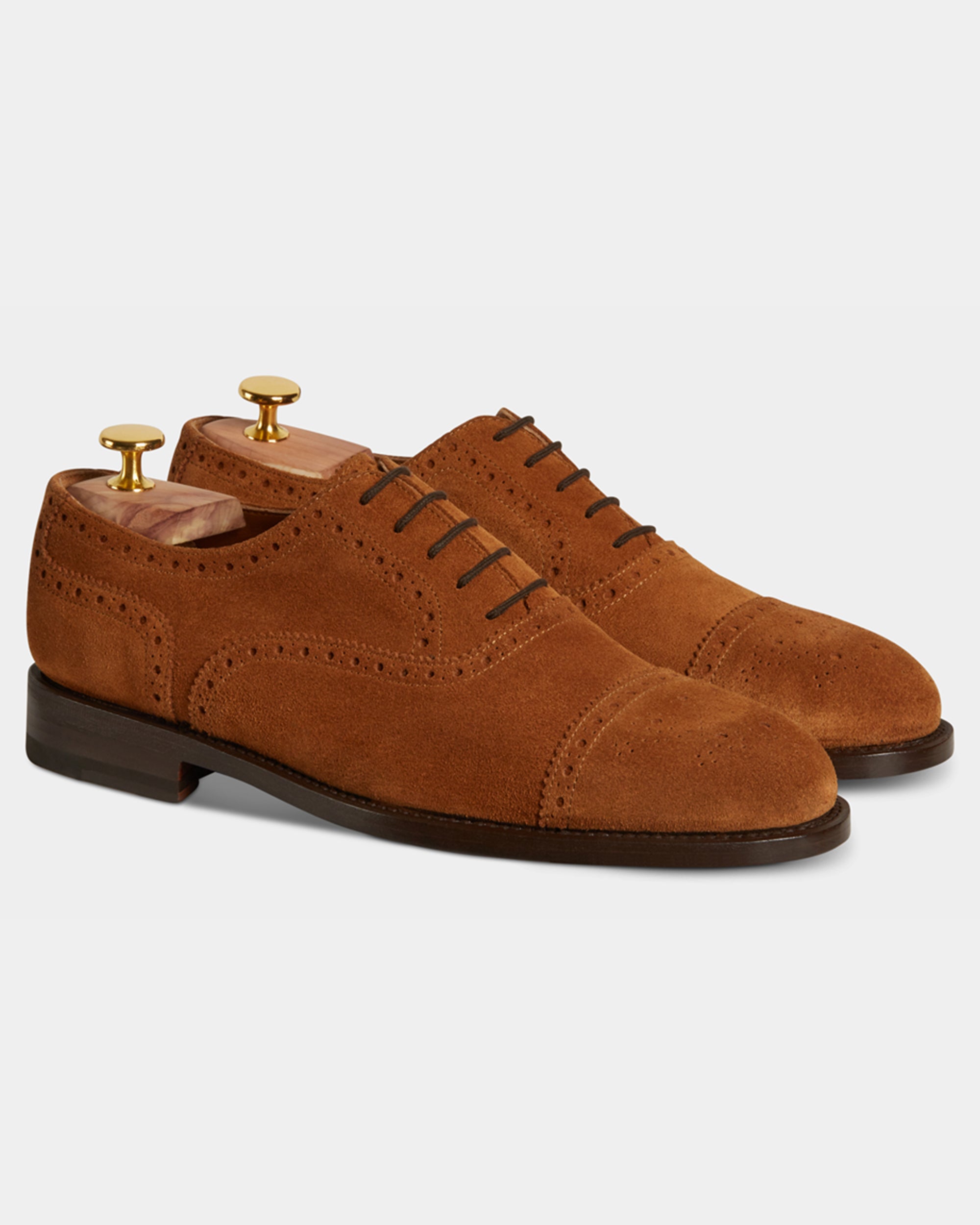Velasca Italian Tobacco Brown Suede Oxfords Size 8.5 Velasca | Men main image 4