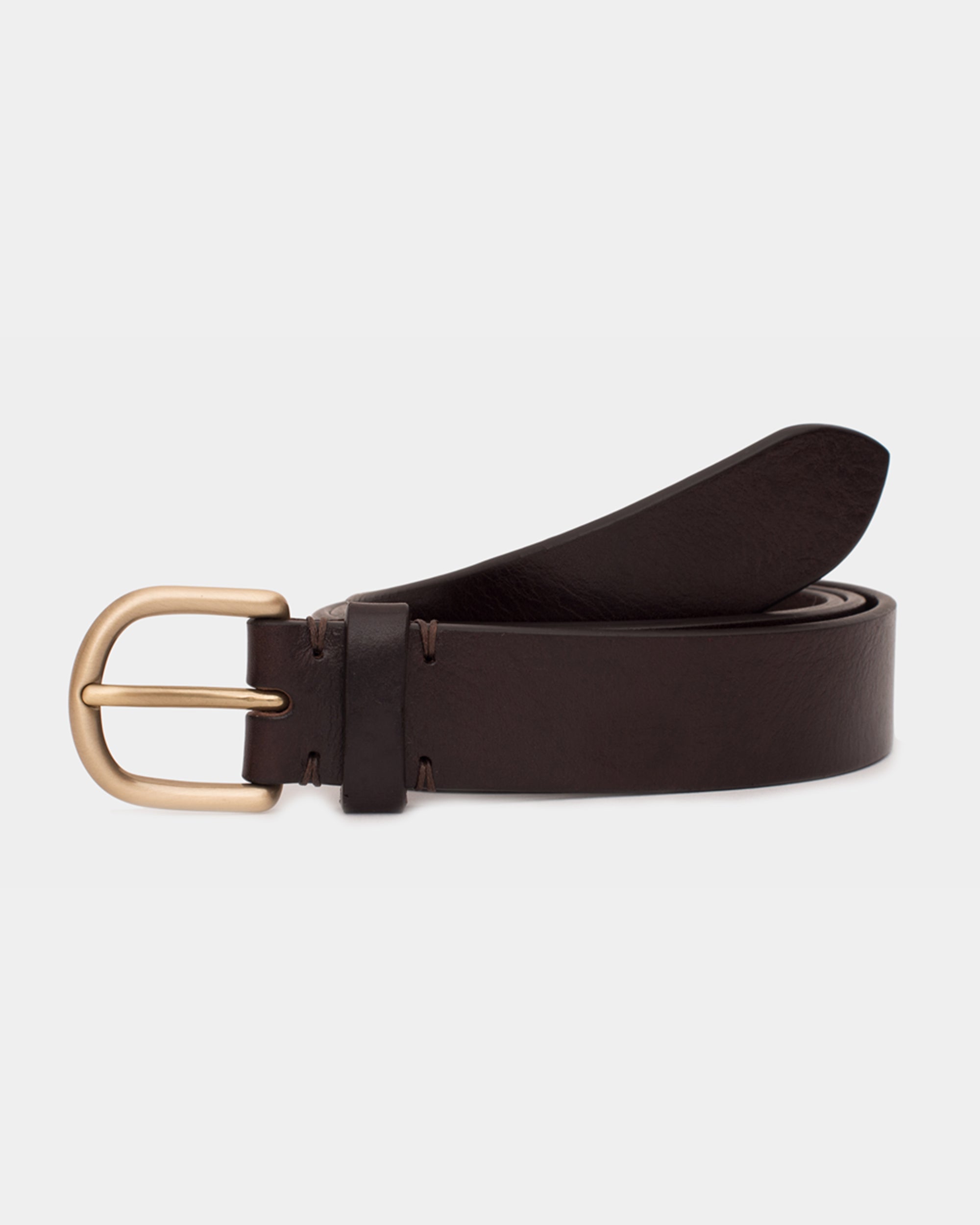 Naster | Men's handmade leather belt, casual | Velasca