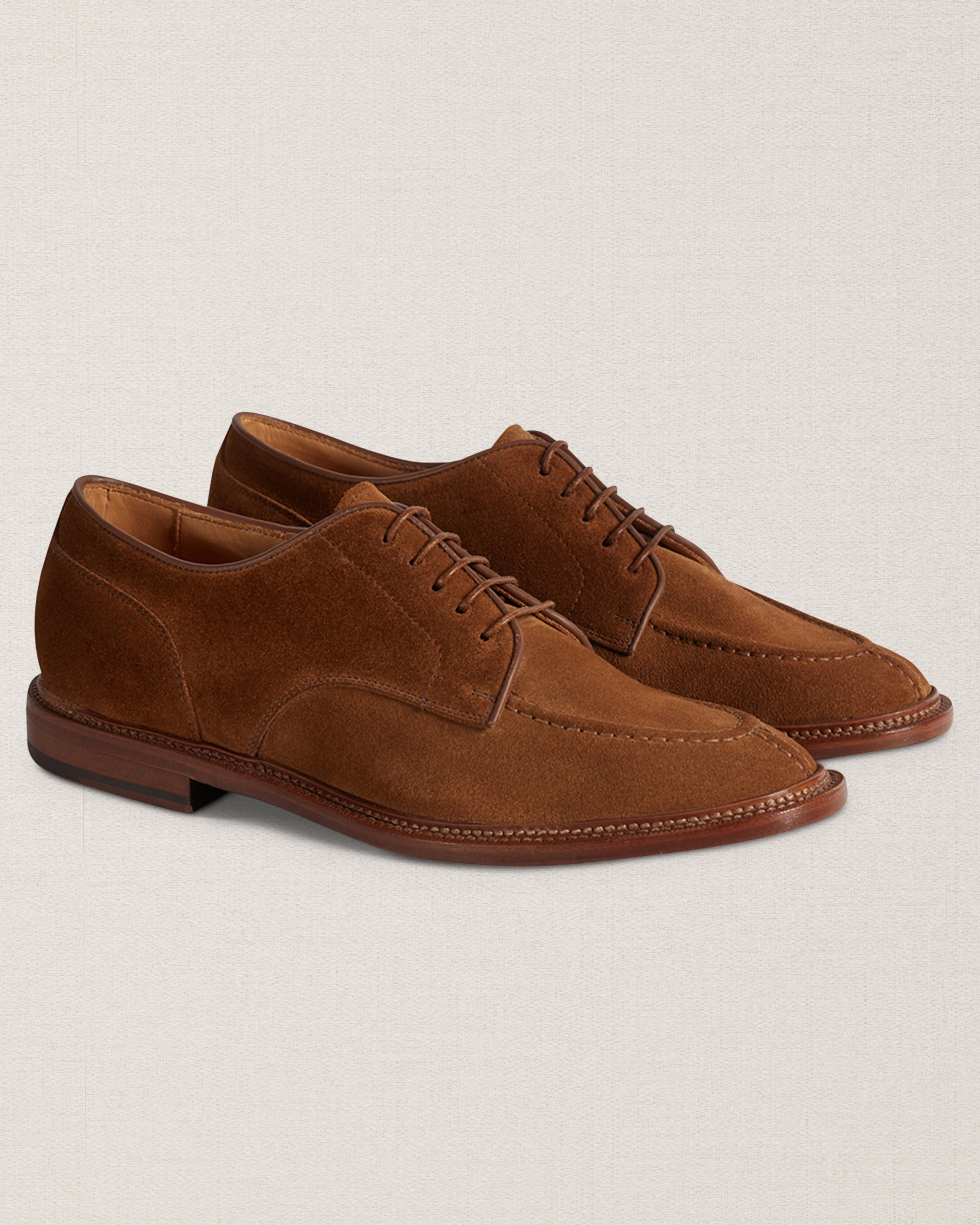 suede dress shoes Men's suede summer Derby shoes