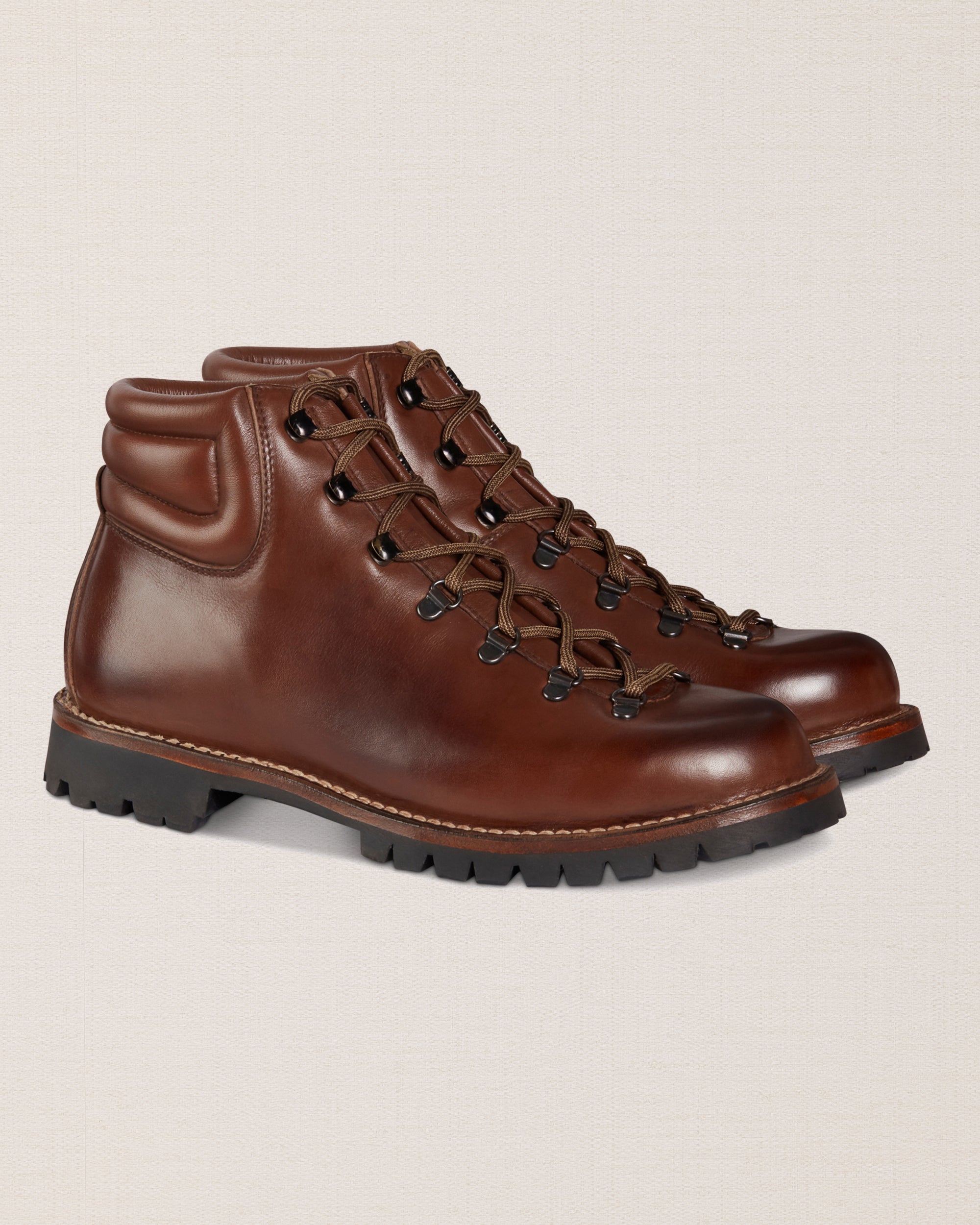 Men's Hiking Boots in brown leather Velasca