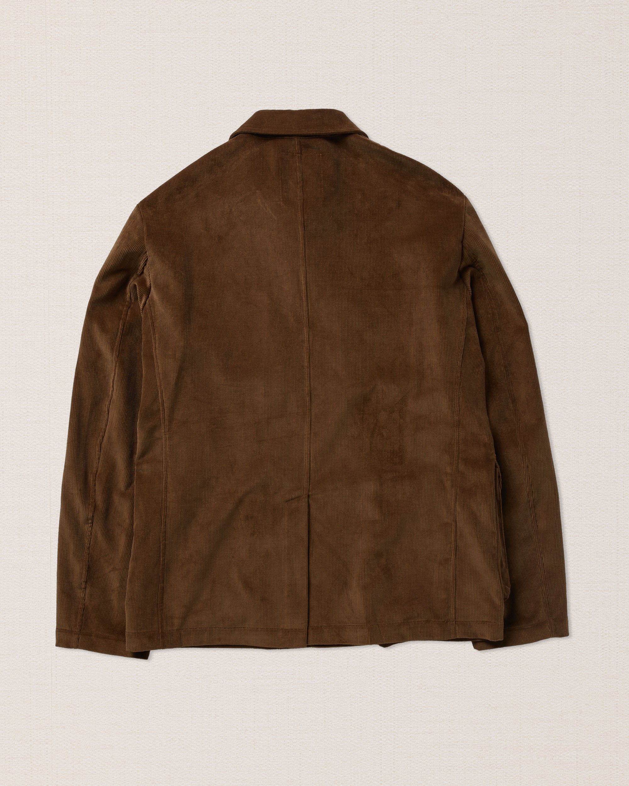 Brown corduroy warm Maremma jacket, Made in Italy | Velasca