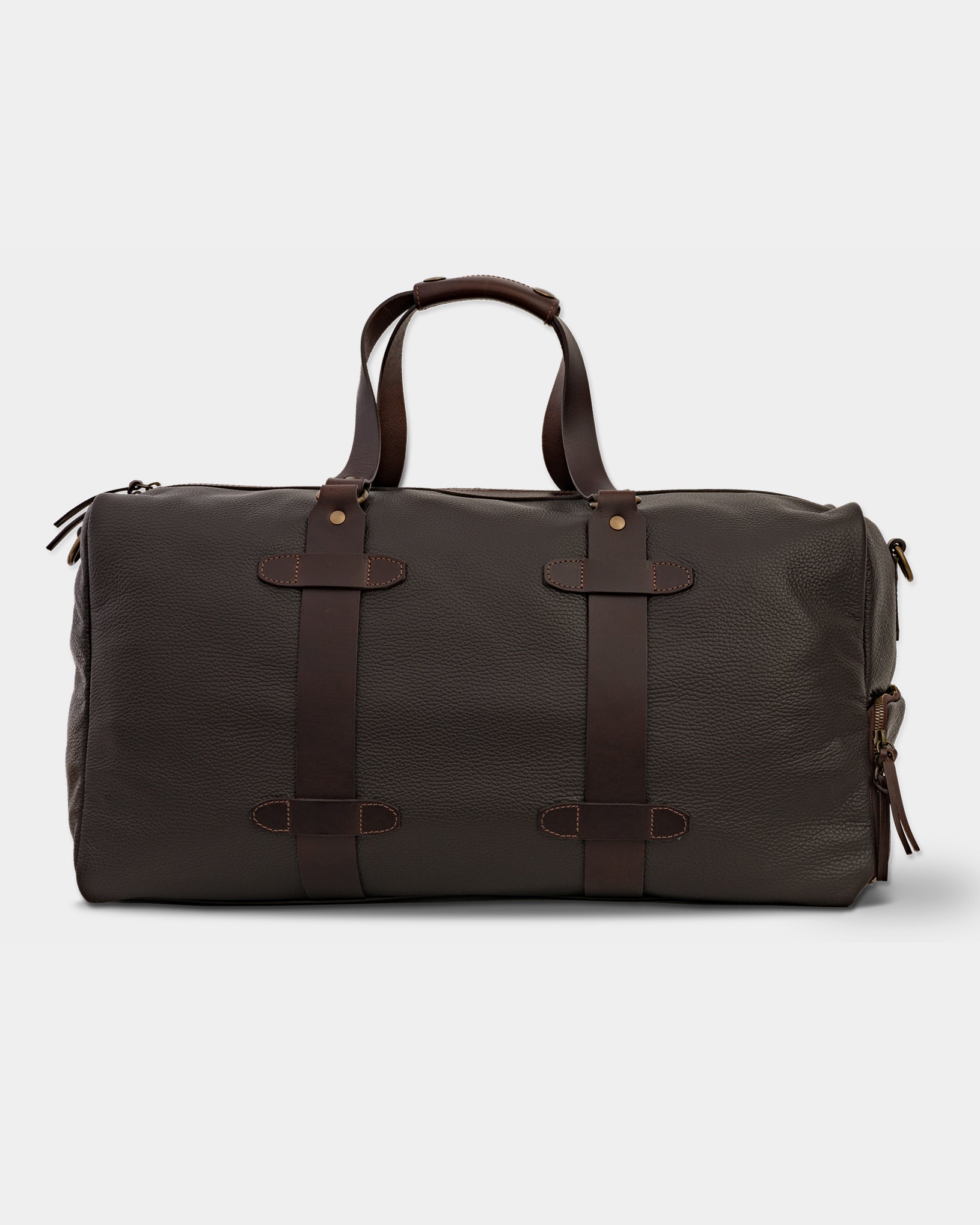 Valisa | Men's shoulder strap bag in tumbled leather | Velasca