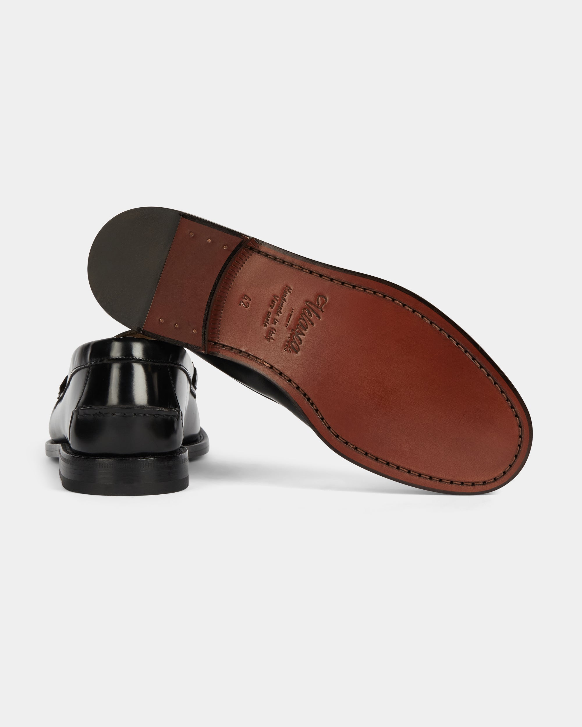 Velasca | Men's black leather loafers, entirely Made in Italy Velasca | Men's black leather loafers, entirely Made in Italy